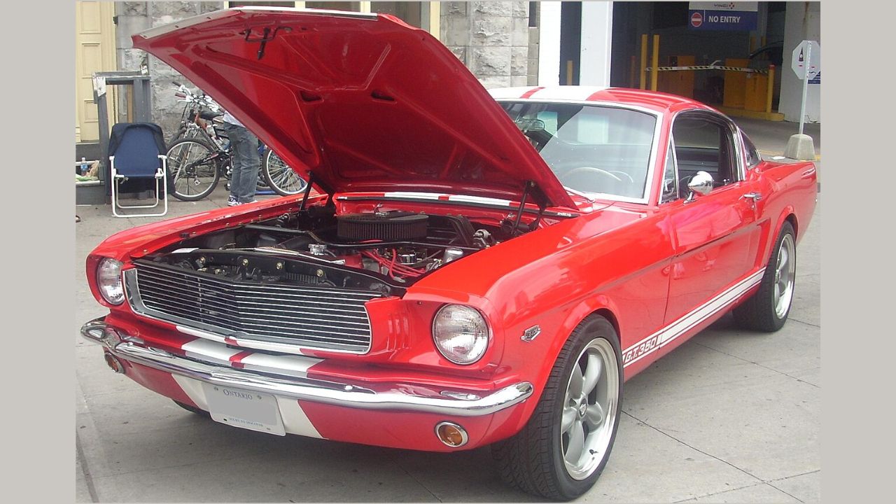 1966 Shelby GT350 lies a powerful 289 cubic-inch V8 engine