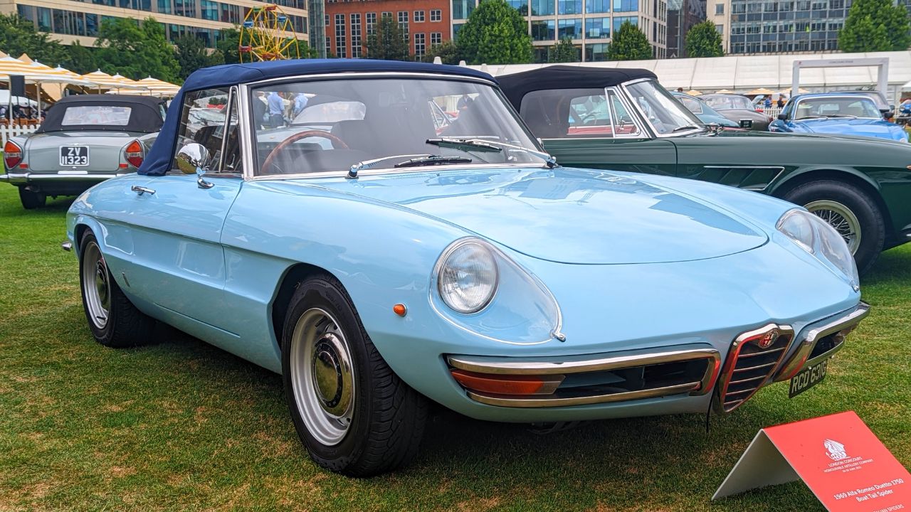 1969 Alfa Romeo Spider Duetto 1750 Boat Tail Spider