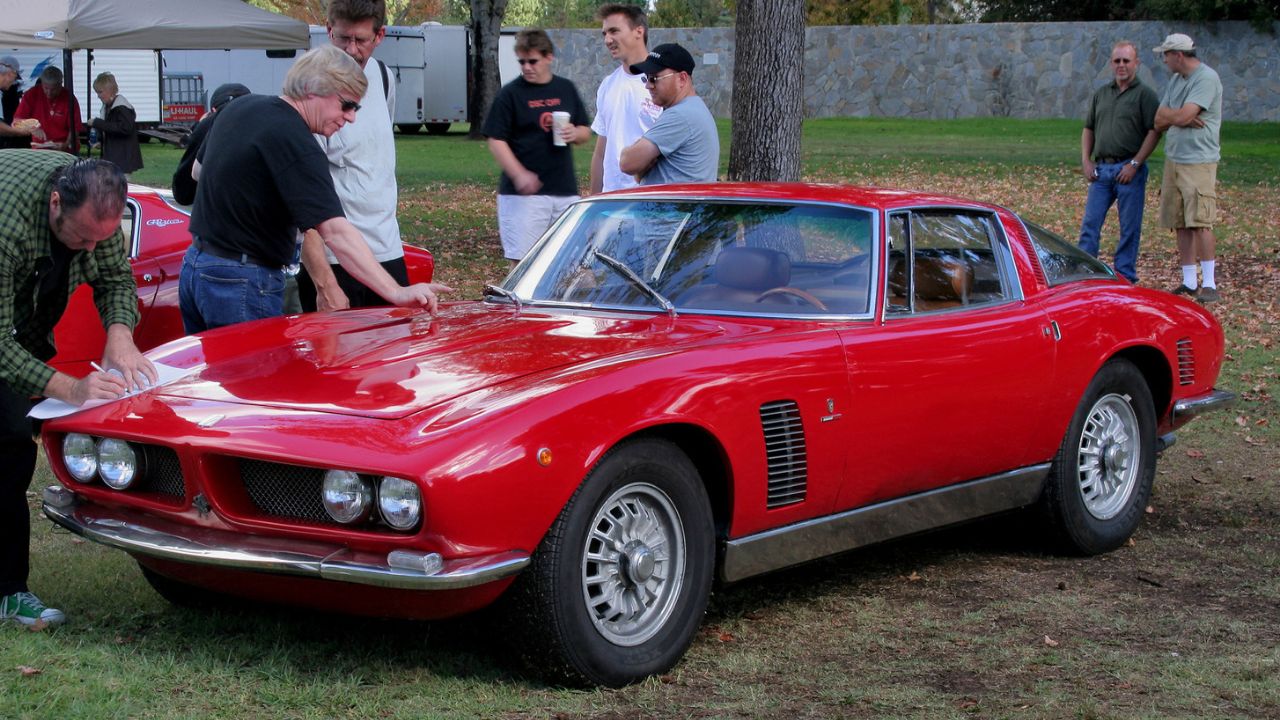 1969 Iso Grifo A3L - red - fvl 