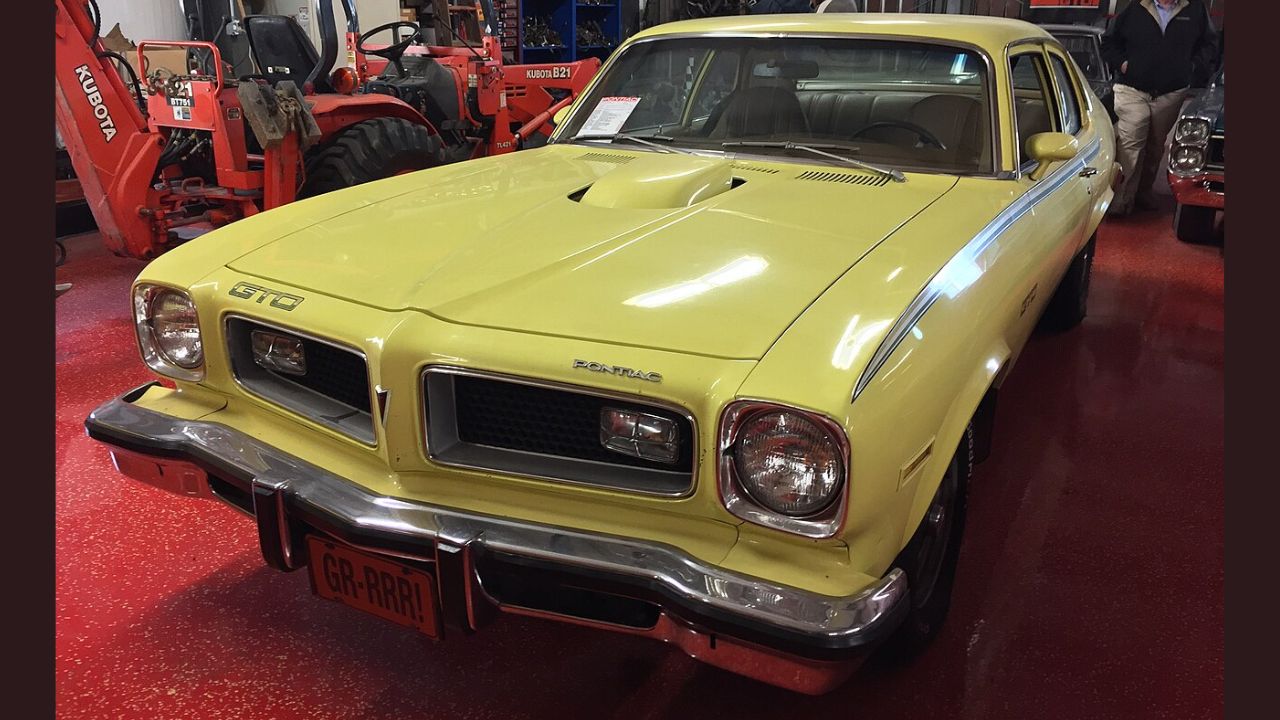 1974 Pontiac Ventura with GTO option - factory original condition