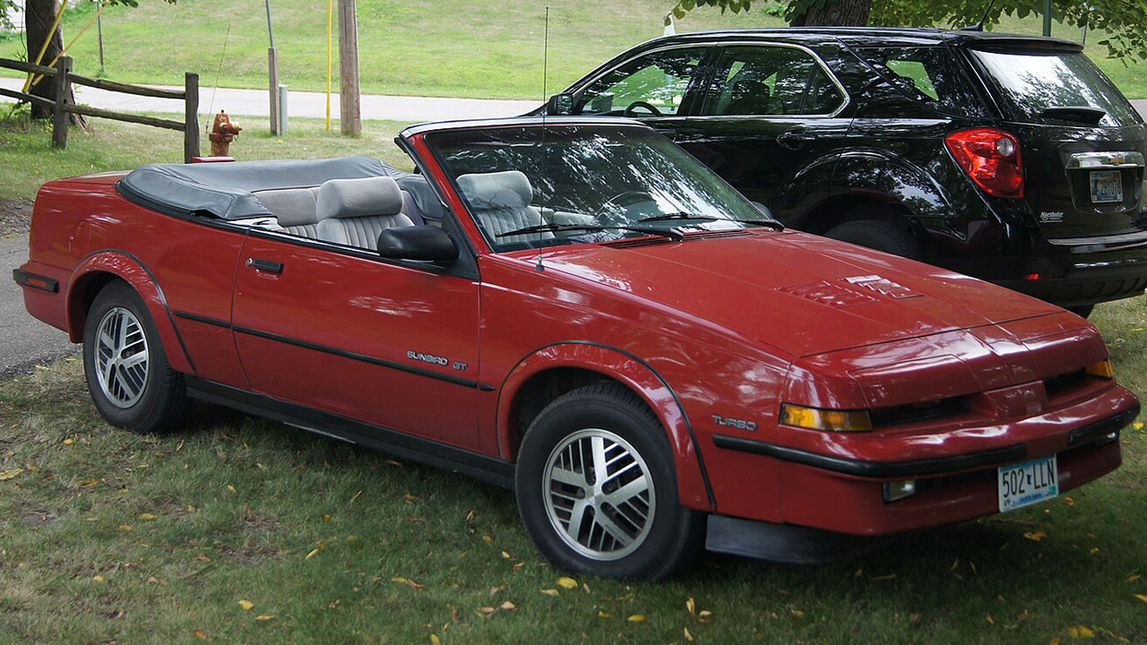When did Pontiac build the Sunbird GT Turbo? (and they’re worth now)