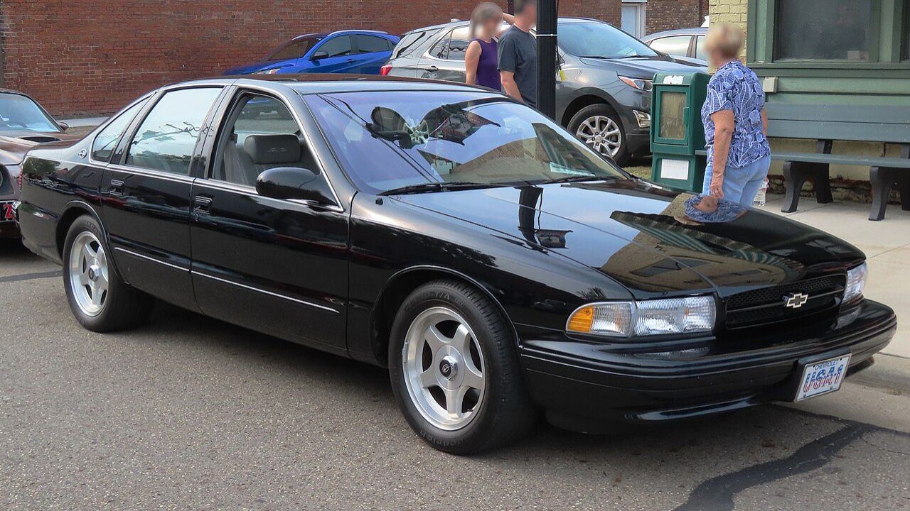 1996 Chevrolet Impala SS black