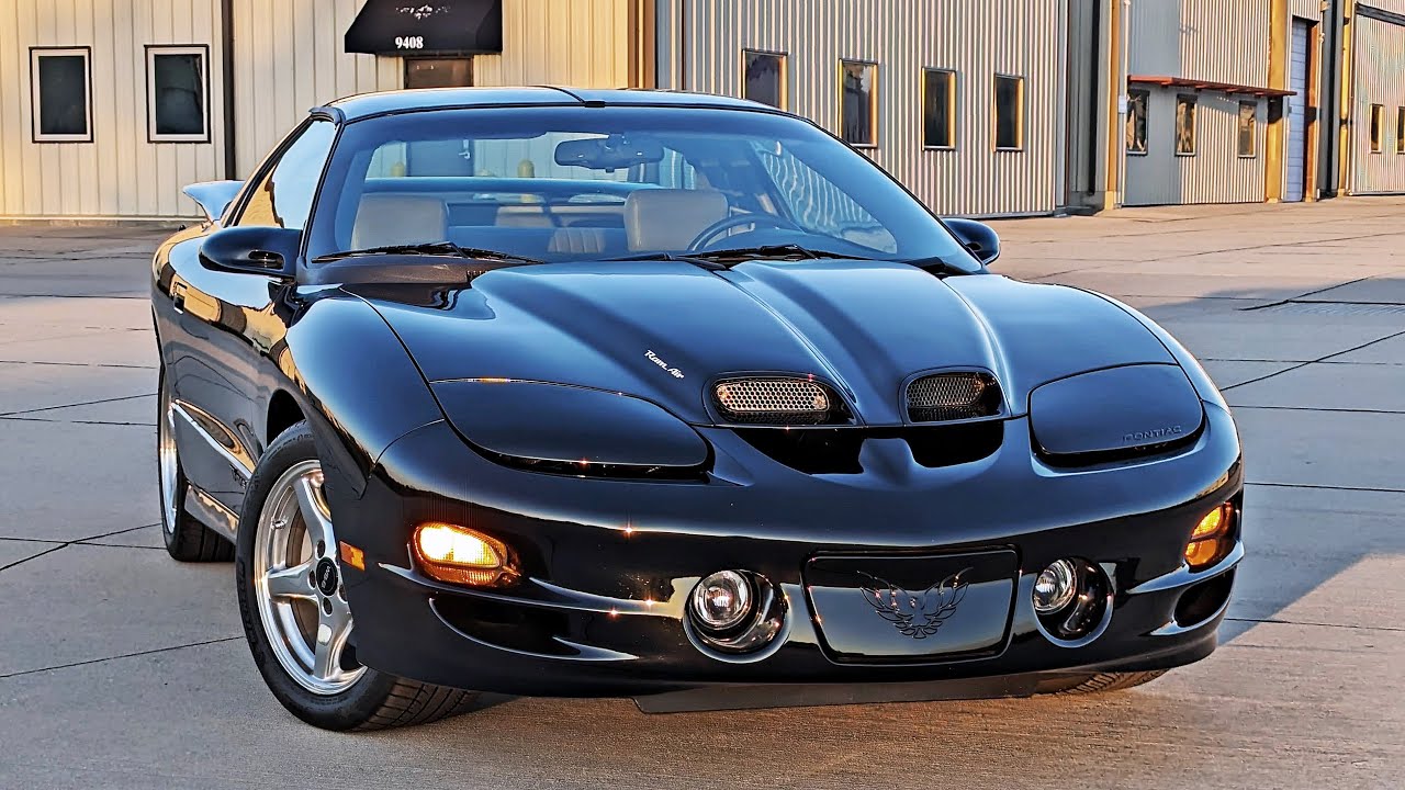 1998 Pontiac Trans Am WS6 5.7L LS1 Manual 6spd 14k Original Miles Black
