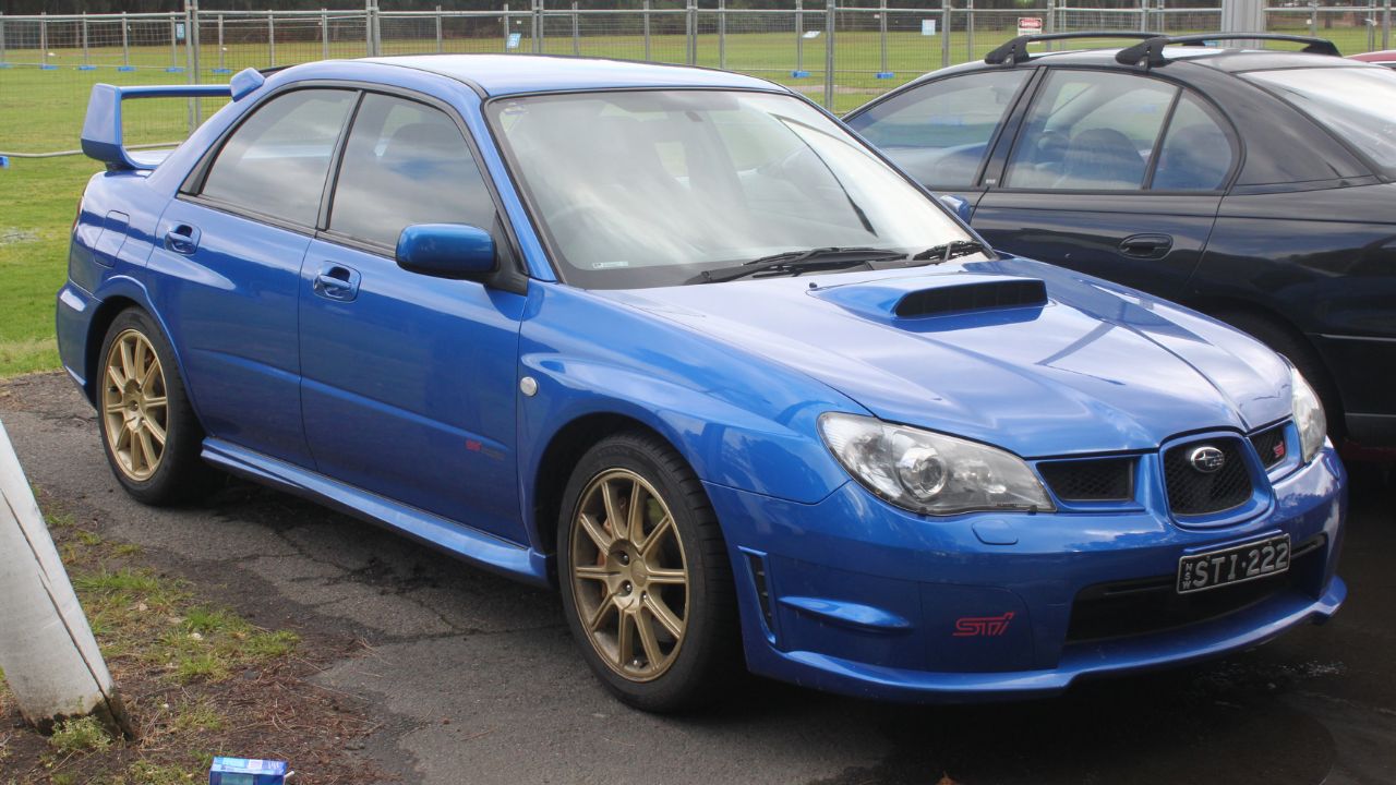2006 Subaru Impreza WRX STI sedan (22365152501) (cropped)
