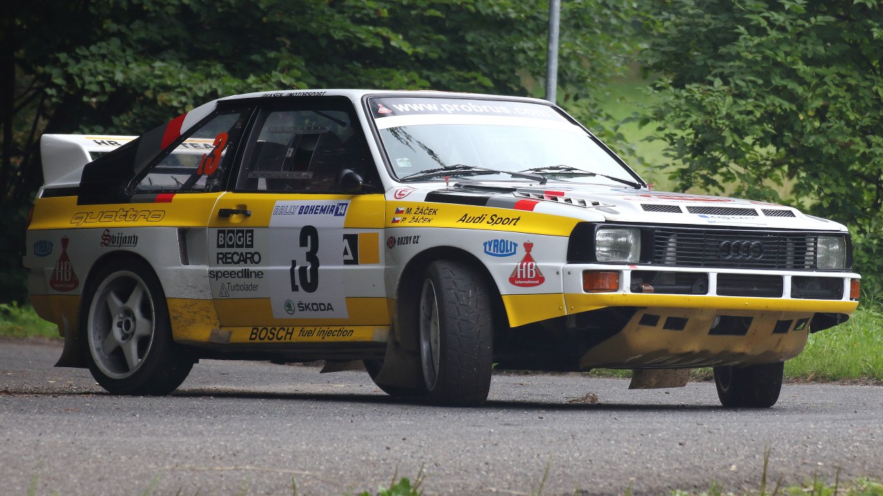 1984 Audi Sport Quattro rally