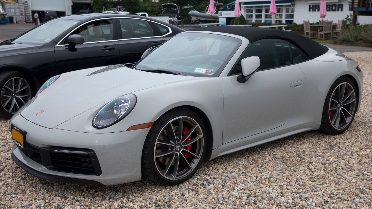 2020 Porsche 911 Carrera 4S Cabriolet in Grey