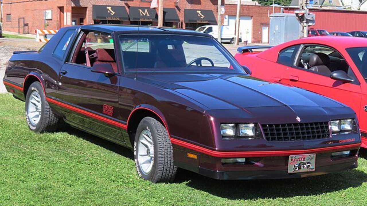 Chevrolet Monte Carlo SS Aerocoupe 1986