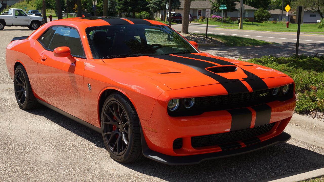 Why did muscle cars offer wild decal packages?