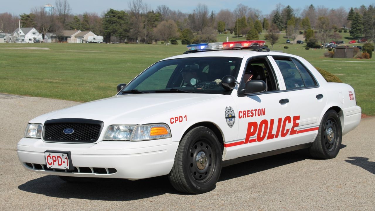 Creston Police Department Ford Crown Victoria