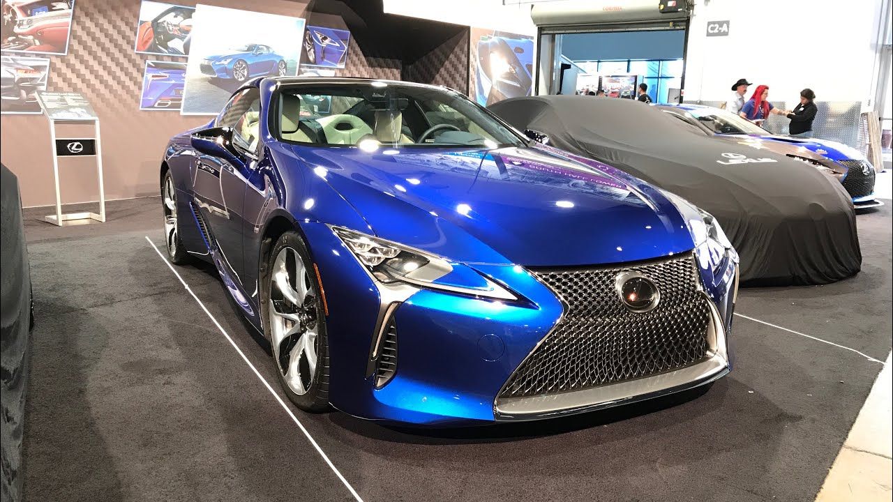  Lexus LC 500 Metallic Blue