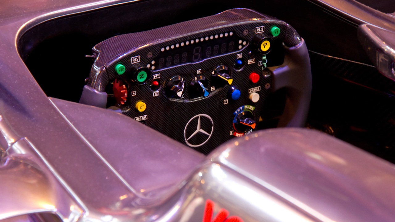 Why race car steering wheels look like video game controllers