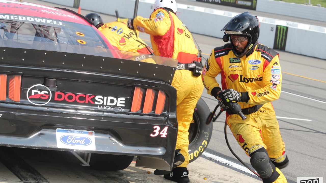Michael mcdowell pit stop