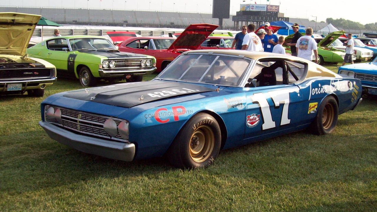 Reproduction of the 1969 Ford Talladega Race Car driven by David Pearson.