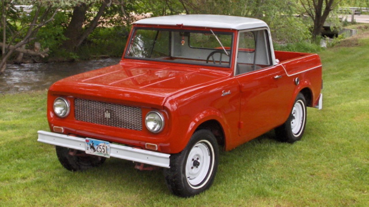 Restored 1961 International Scout 80