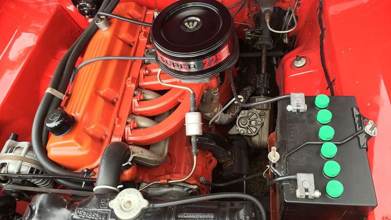Super 225 Slant six-cylinder engine
