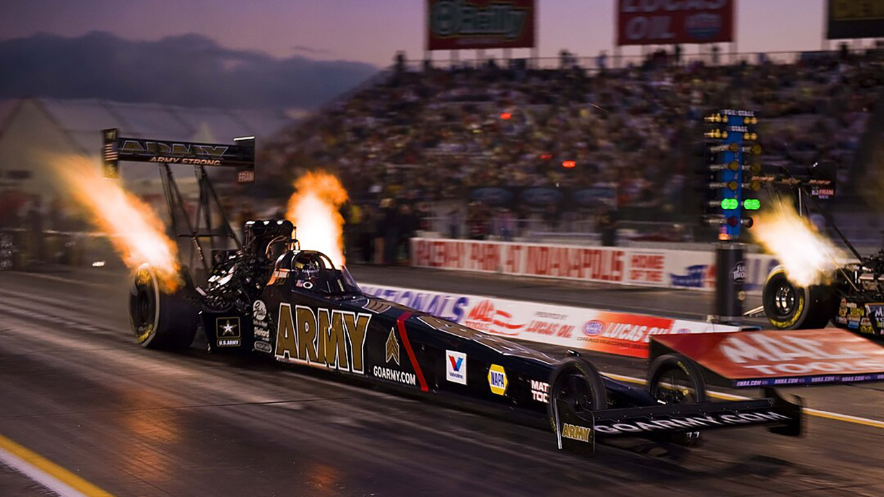 What makes a Top Fuel dragster so fast
