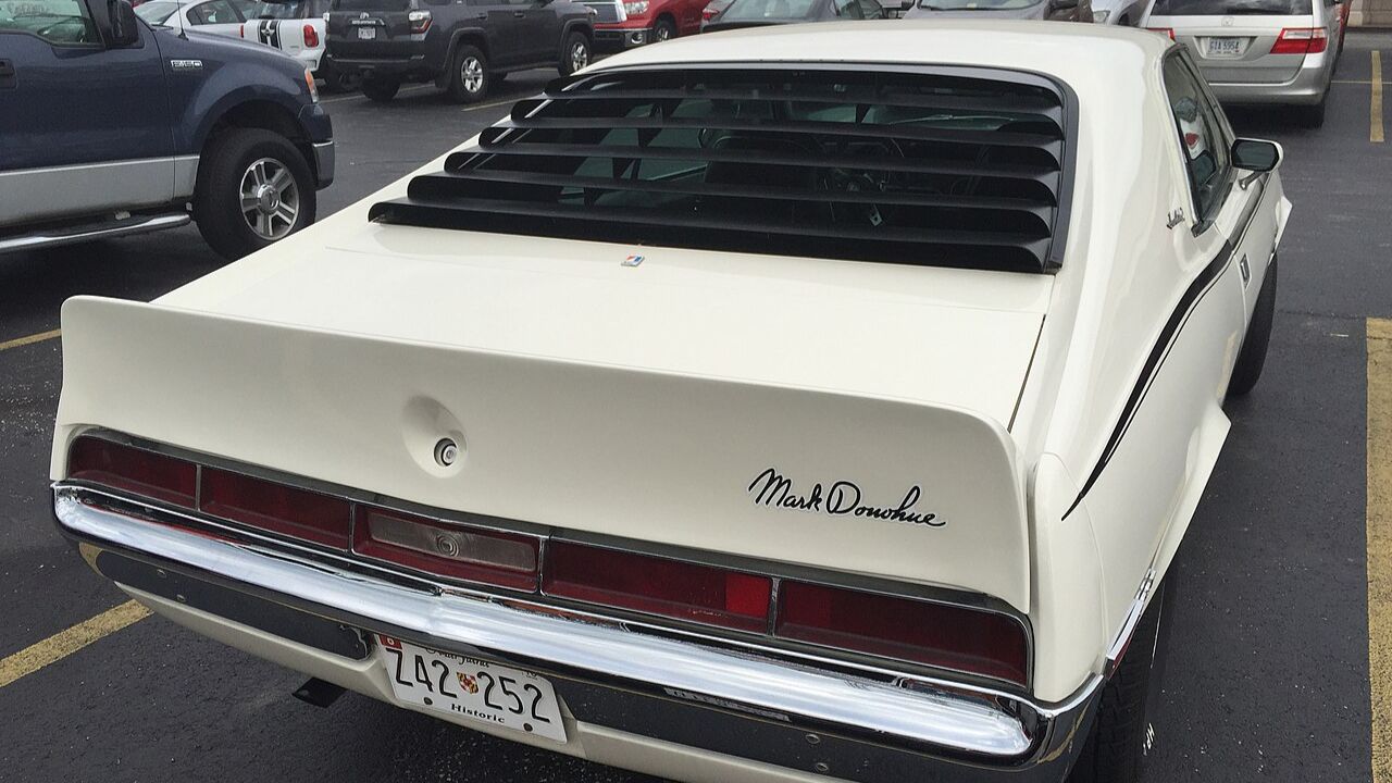 1970 AMC Javelin SST with rear window louvers