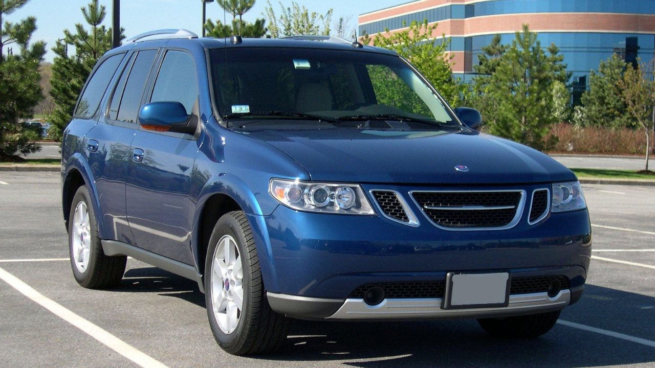 2006 Saab 9-7X blue
