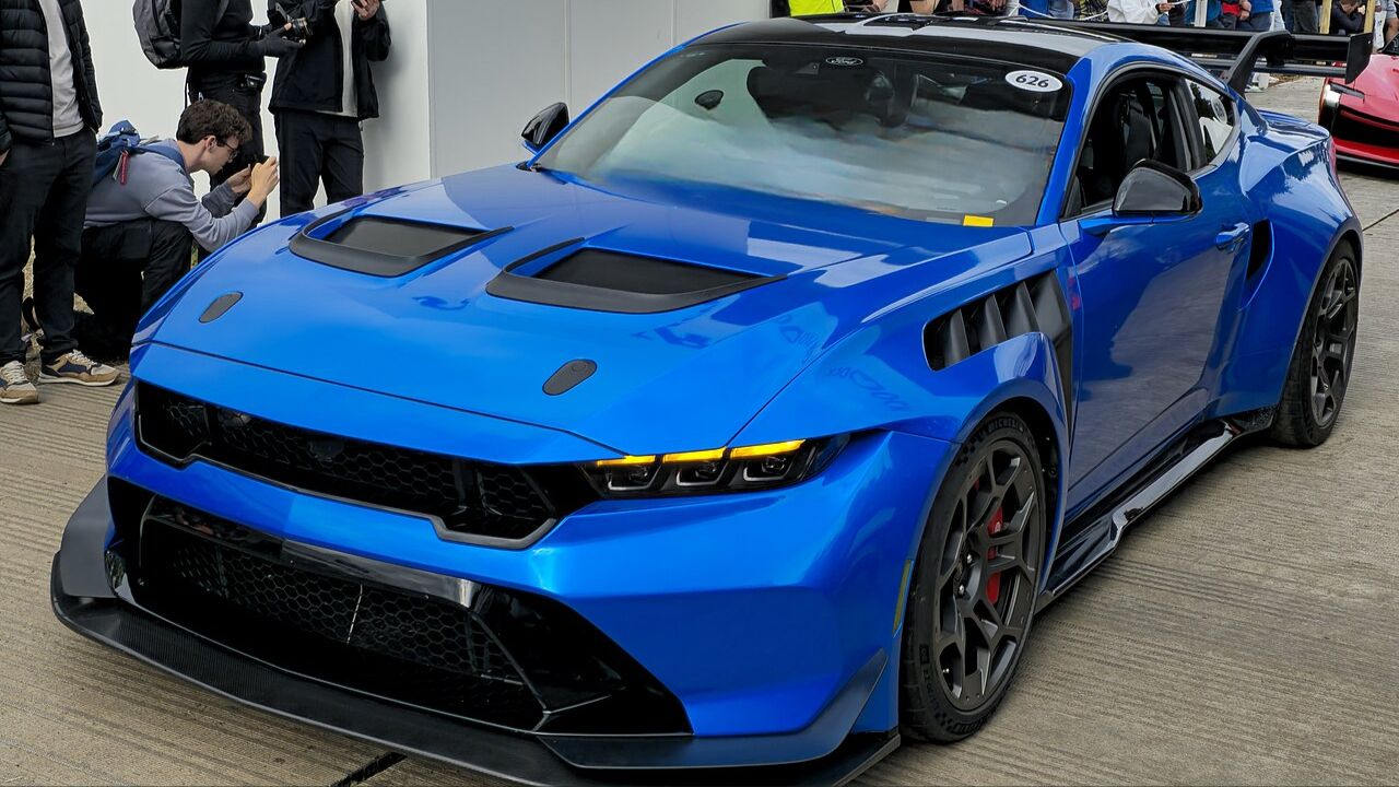 2024 Ford Mustang GTD side scoops