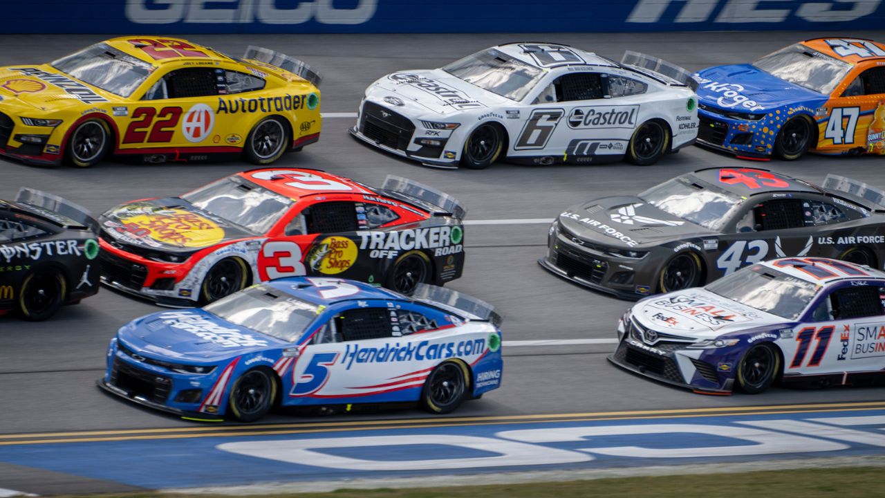 Air Force-sponsored car at Talladega