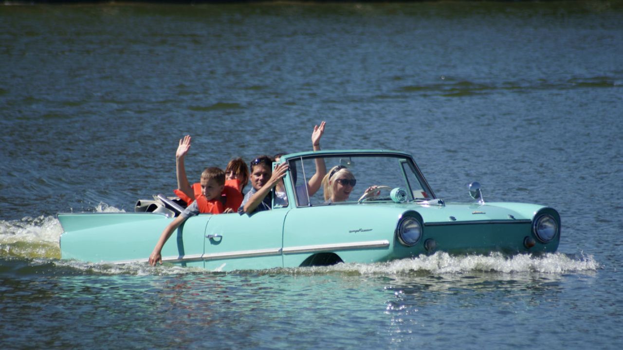 The story of amphibious cars in history