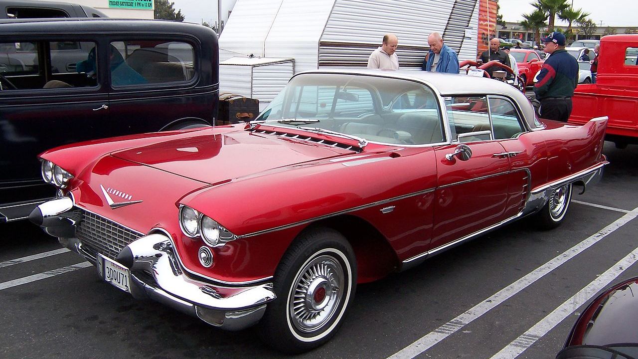 Cadillac Eldorado Brougham with vinyl landau tops