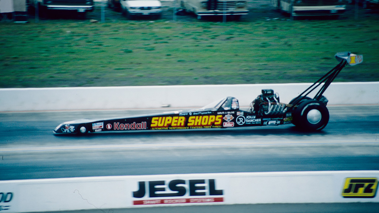 Drag racing legends and their cars