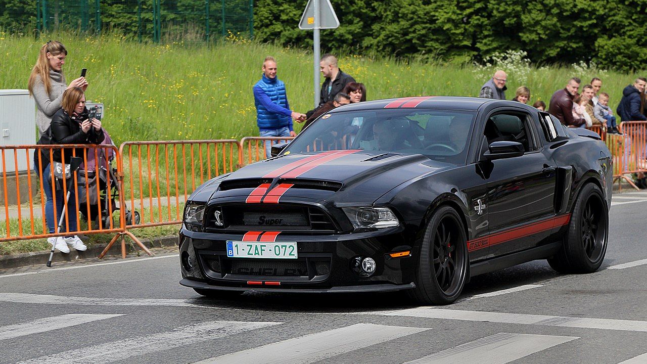 Ford Shelby Mustang GT500 side scoops