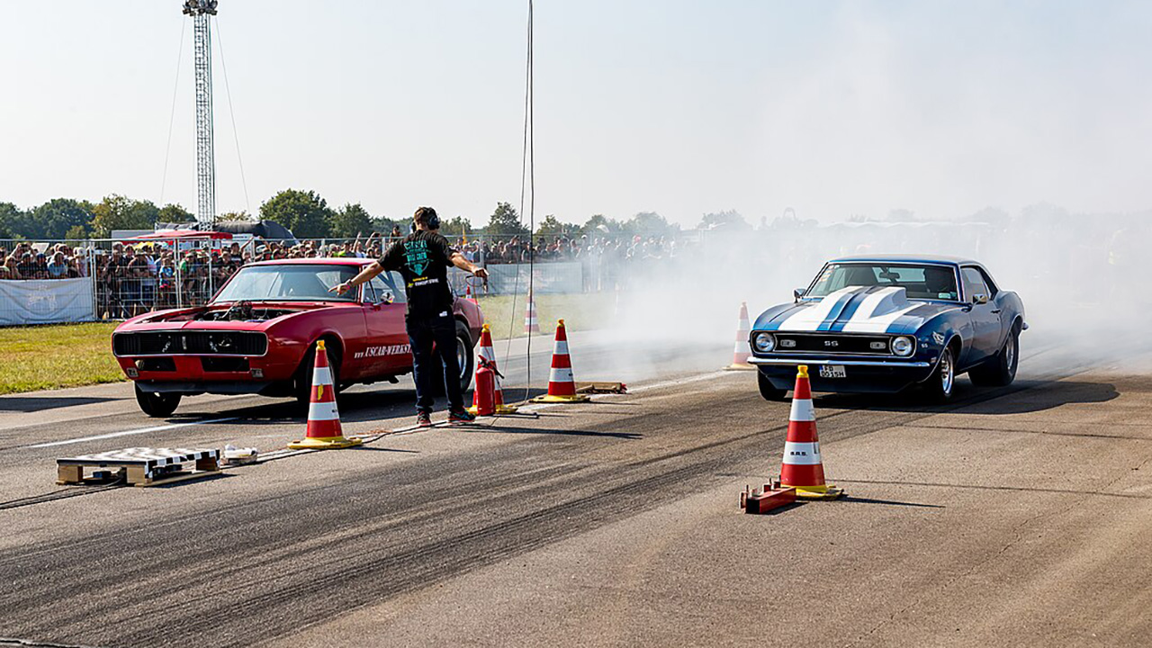 The influence of drag strips on Detroit muscle