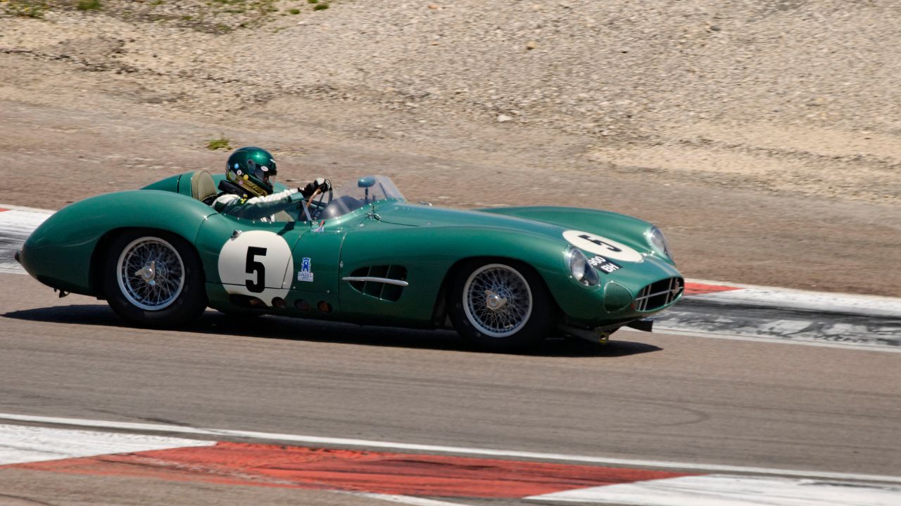 1959 Aston Martin DBR1-5 at Grand Prix de l'Âge d'Or 2011