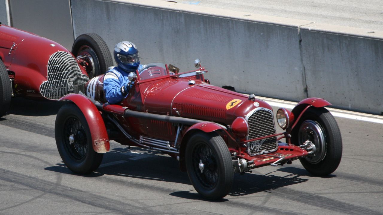 Alfa Romeo Tipo B P3 Biposto 1934 Rolex Monterey Motorsports Reunion 2008