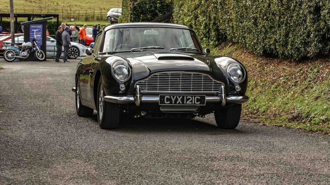 Aston Martin Car on Street