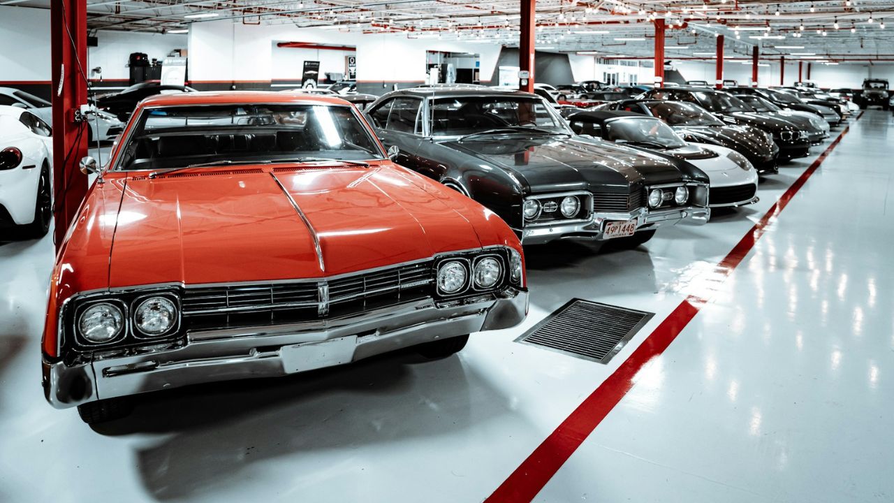 How modern tech blends with classic muscle car style