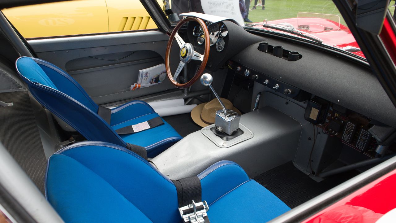 Interior of 1963 Ferrari 250 GTO