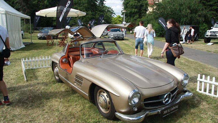 The history of gullwing doors in sports cars - FAST LANE ONLY