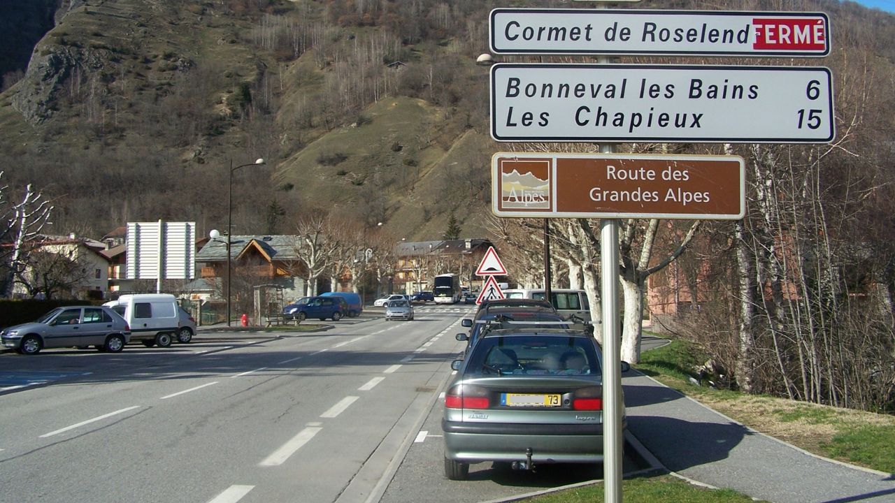 The Route des Grandes Alpes, France