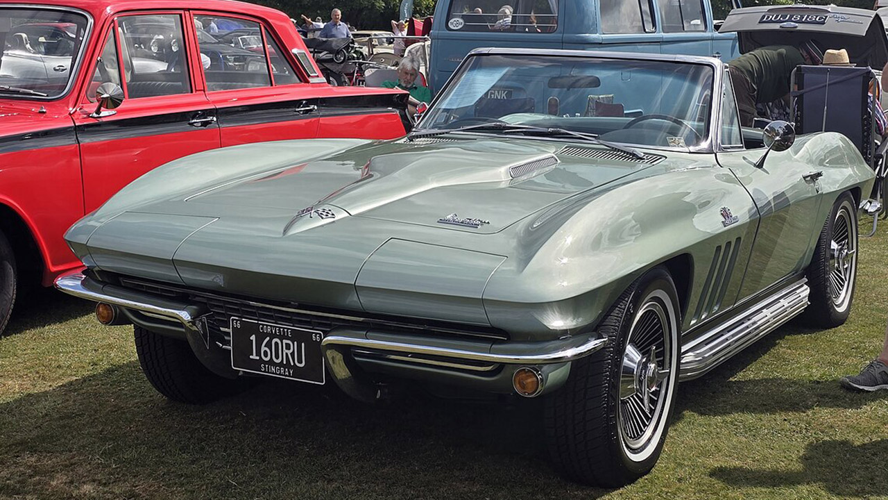 A driver turned Mecum Auction into a demolition derby by accident