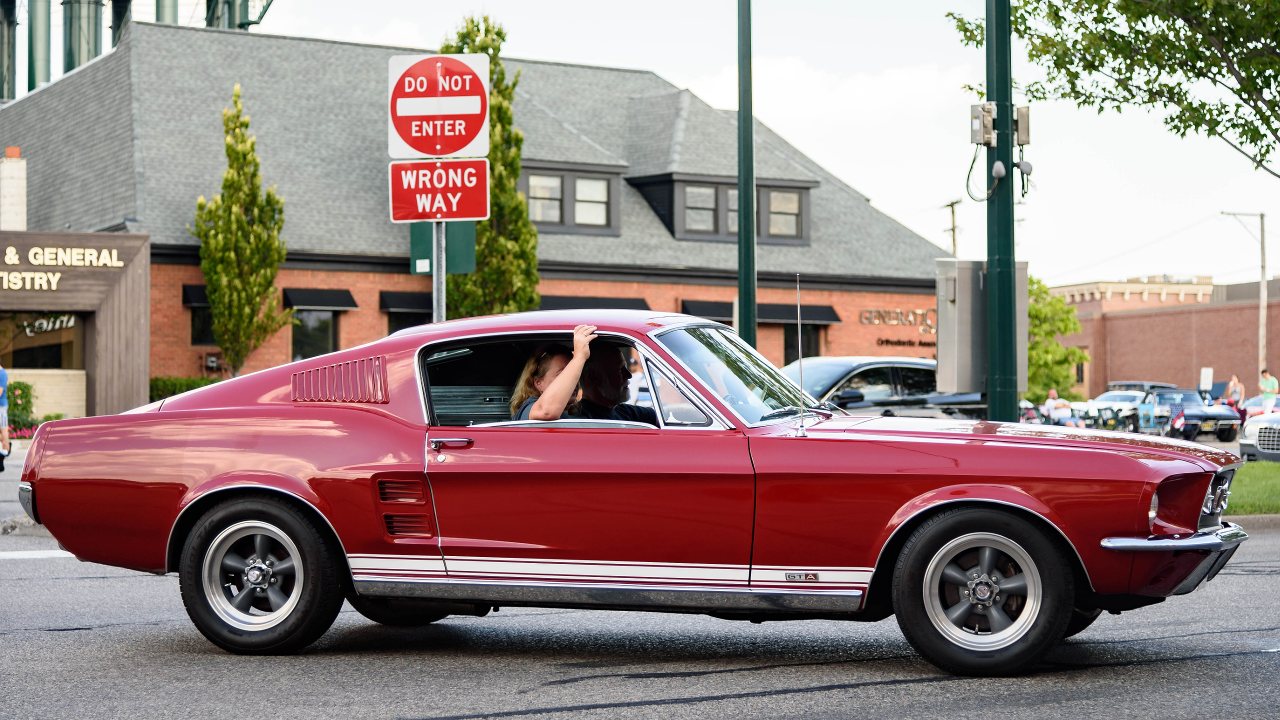 What shaped the 1967 Mustang GTA and its mid-year updates