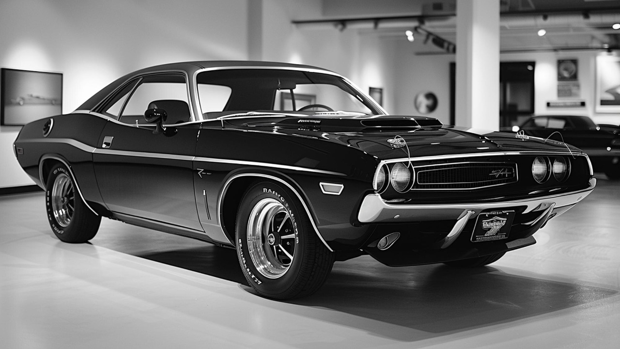 1968 Dodge Charger R/T Black
