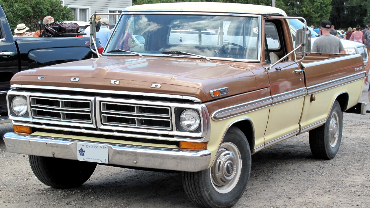A Ford F-Series pickup from the 360 FE era