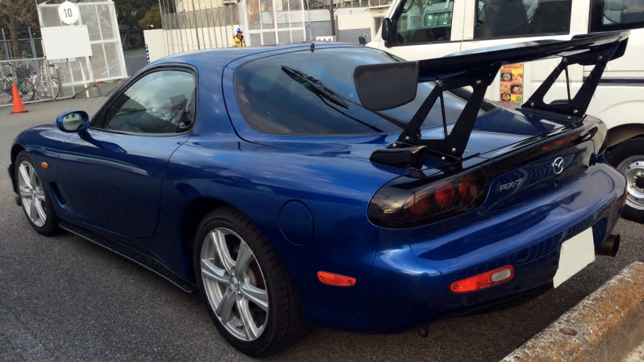 Tuned Mazda RX-7 (FD3S) rear.JPG