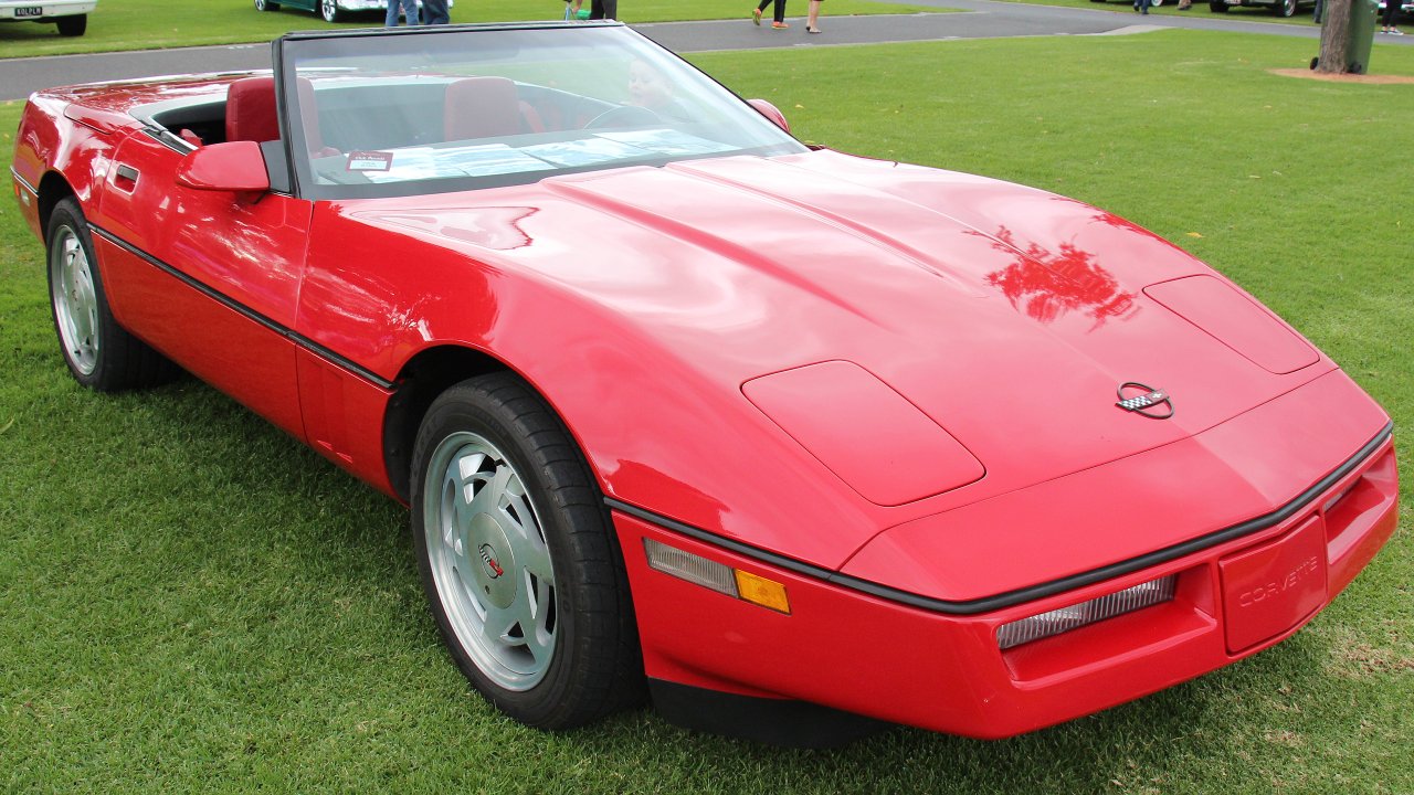 1989 Corvette ZR-1: first Corvette with a Lotus-designed V8