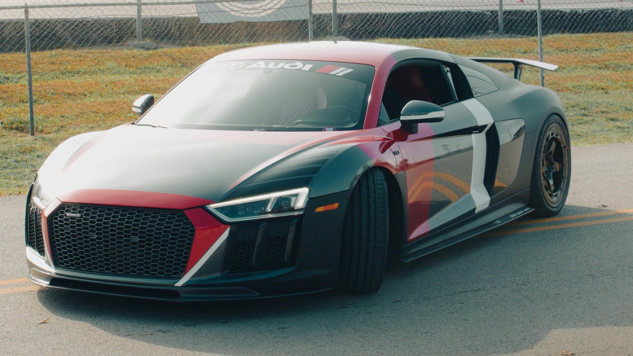 The Audi R8 V10 that screams like a supercar should