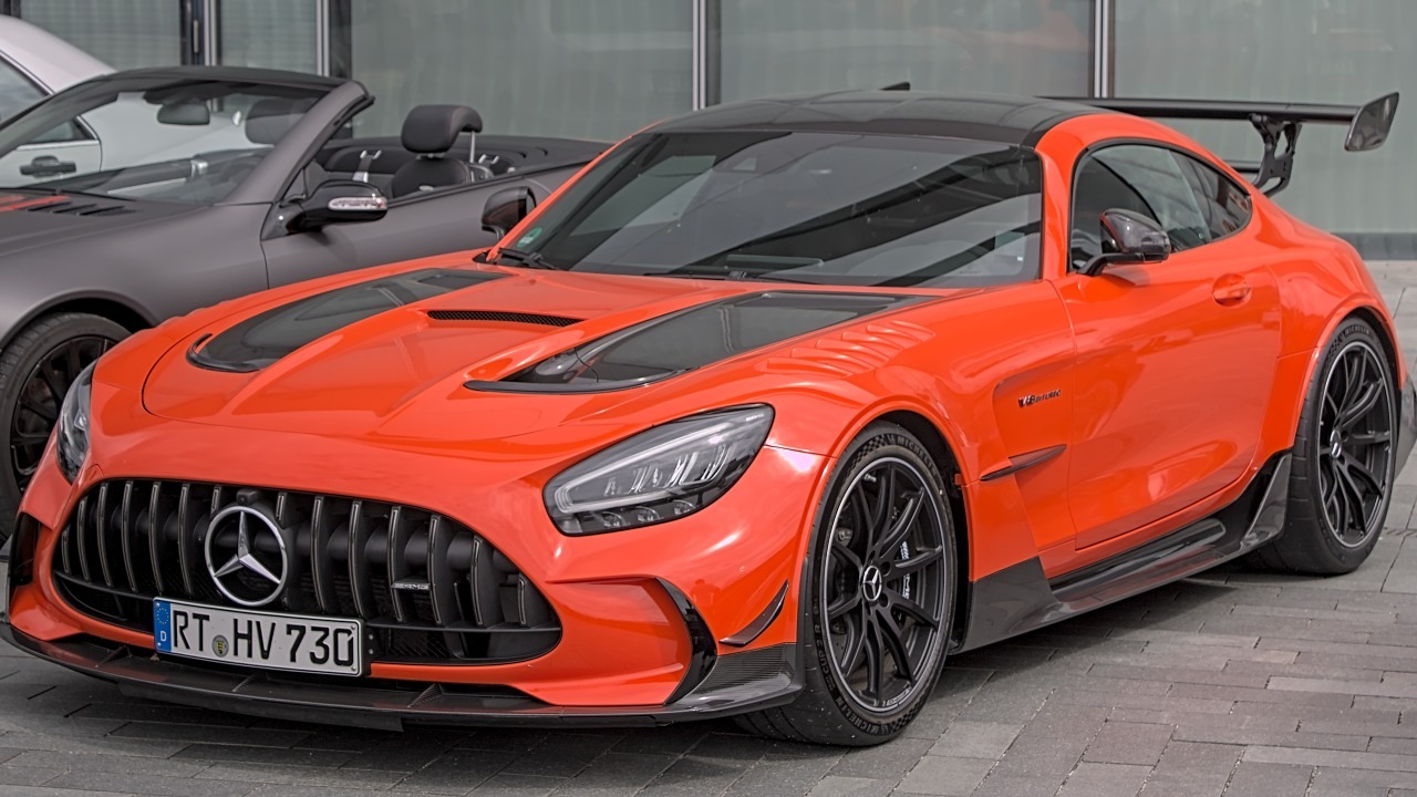 The AMG GT Black Series that looks ready for battle