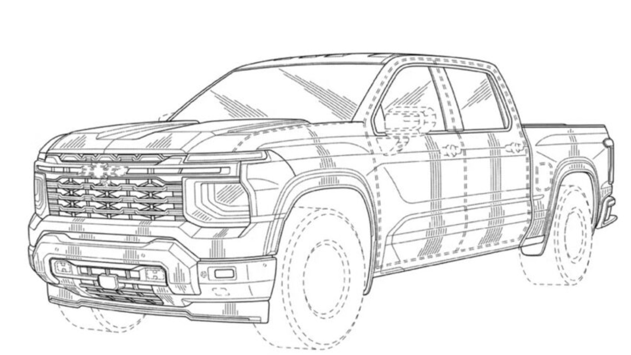 Patent leaks offer first real look at the 2027 Chevy Silverado