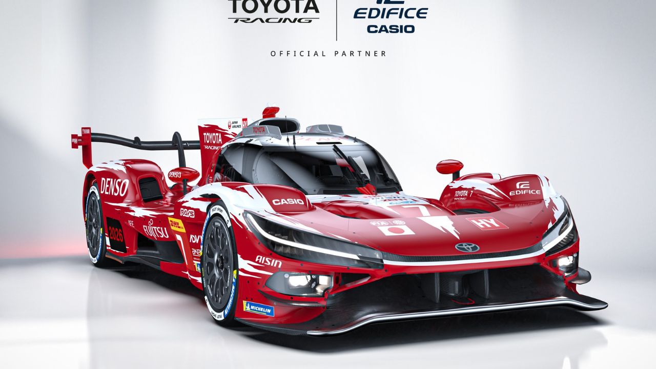 Casio announces a new partnership deal with Toyota Racing