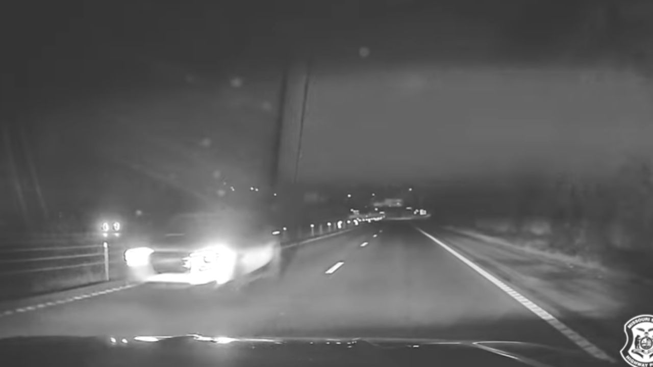 Dash cam captures trooper stopping a wrong-way driver before a deadly crash on Missouri highway