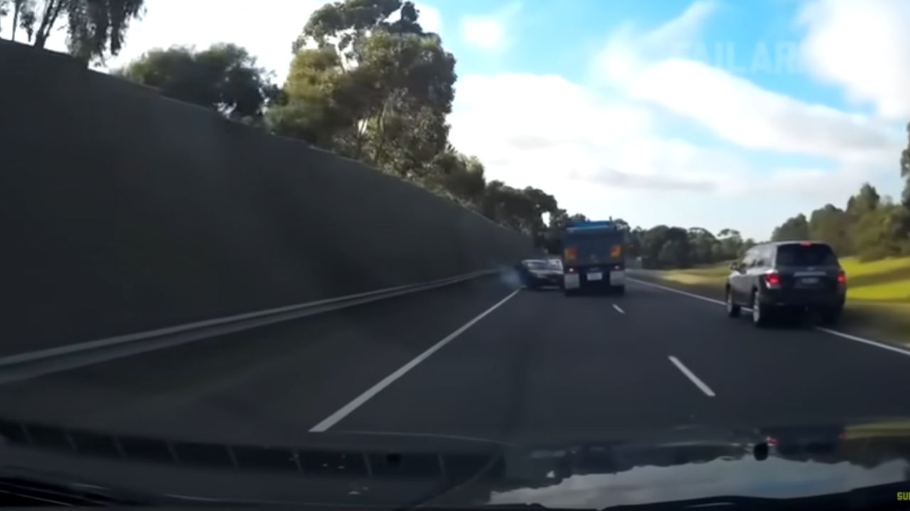 Dash cam culture explodes online as drivers share near-miss and crash videos from around the world