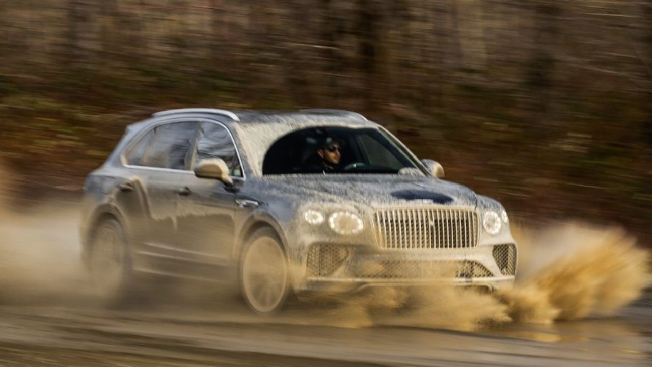 Bentleys go full rally glam at DirtFish school playground