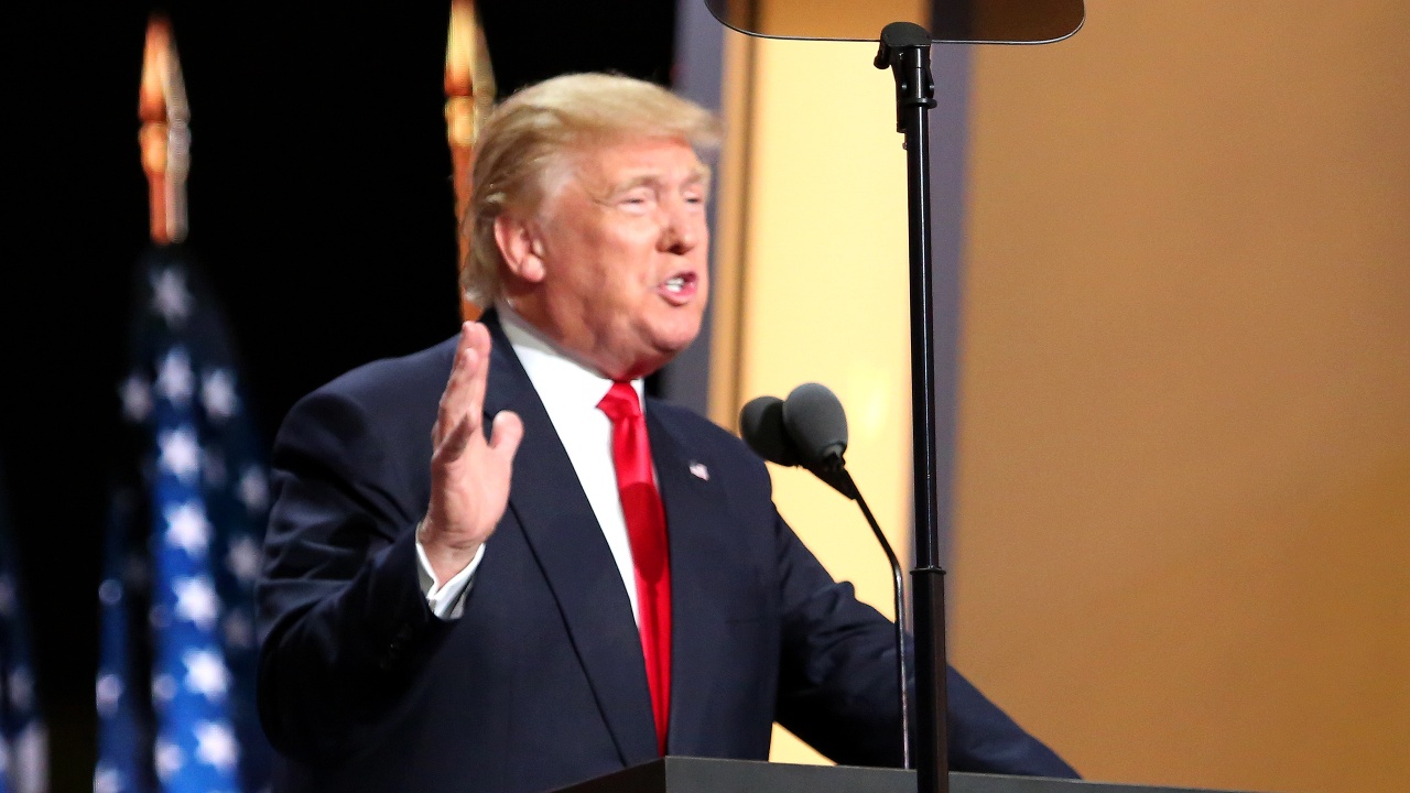 Trump in Detroit says the US should “let China come in” on auto manufacturing